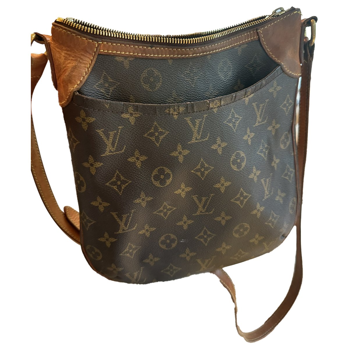Odéon leather crossbody bag