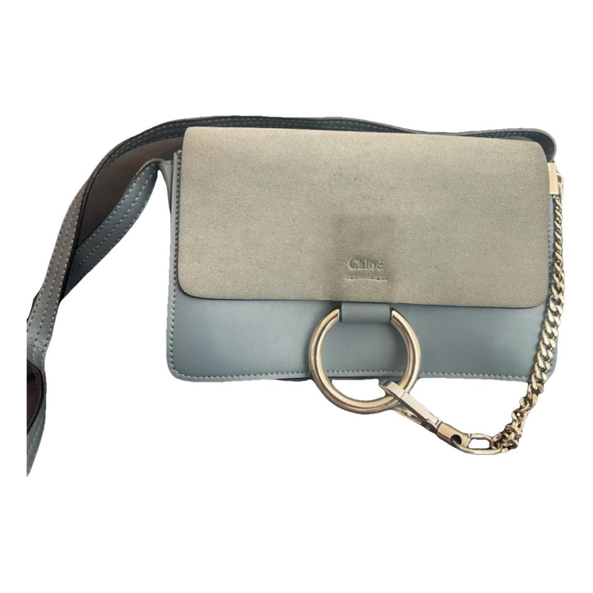 Faye leather crossbody bag