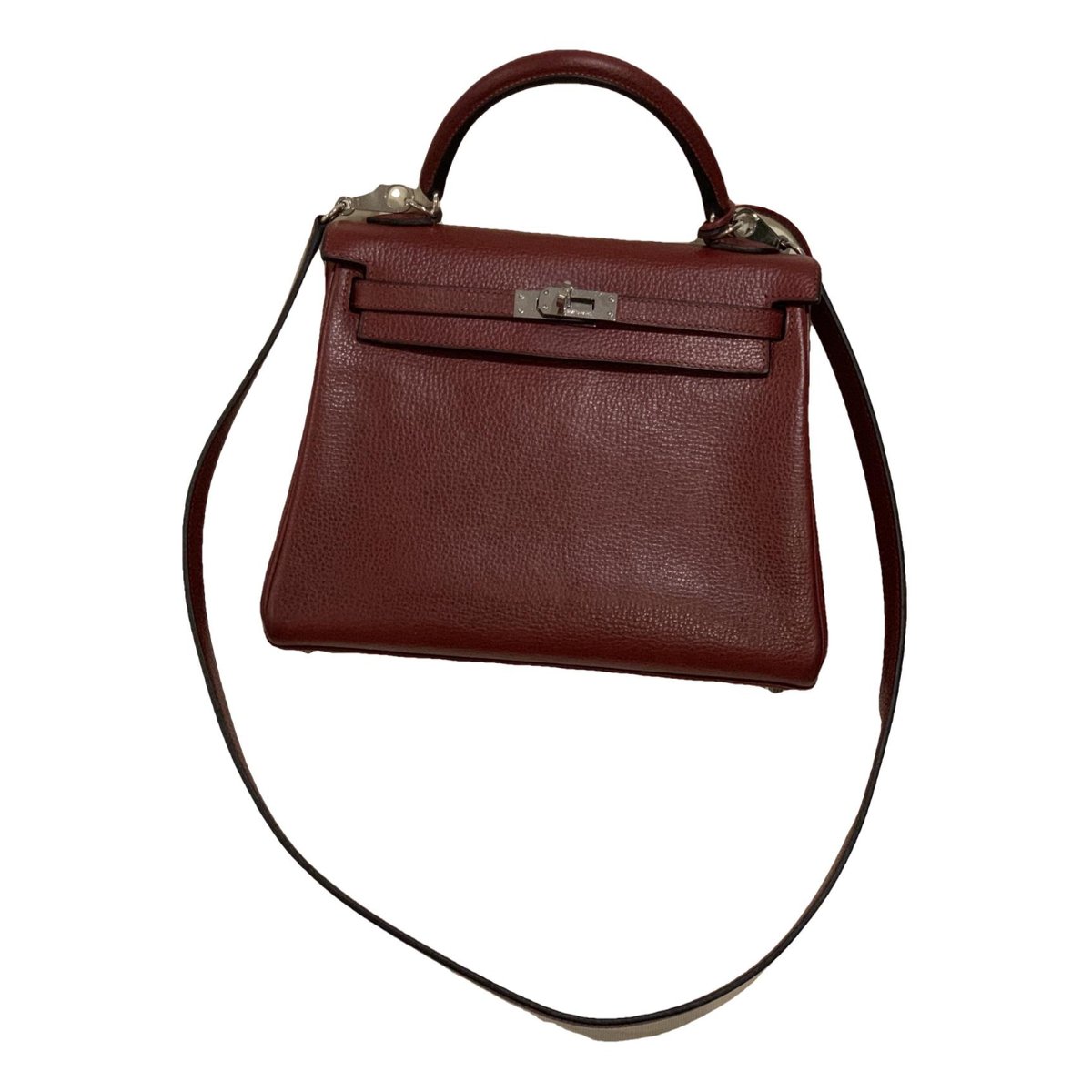 Kelly 25 leather handbag