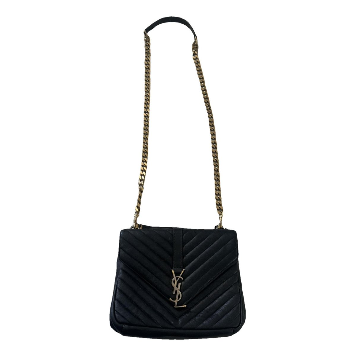 Collége monogramme leather handbag