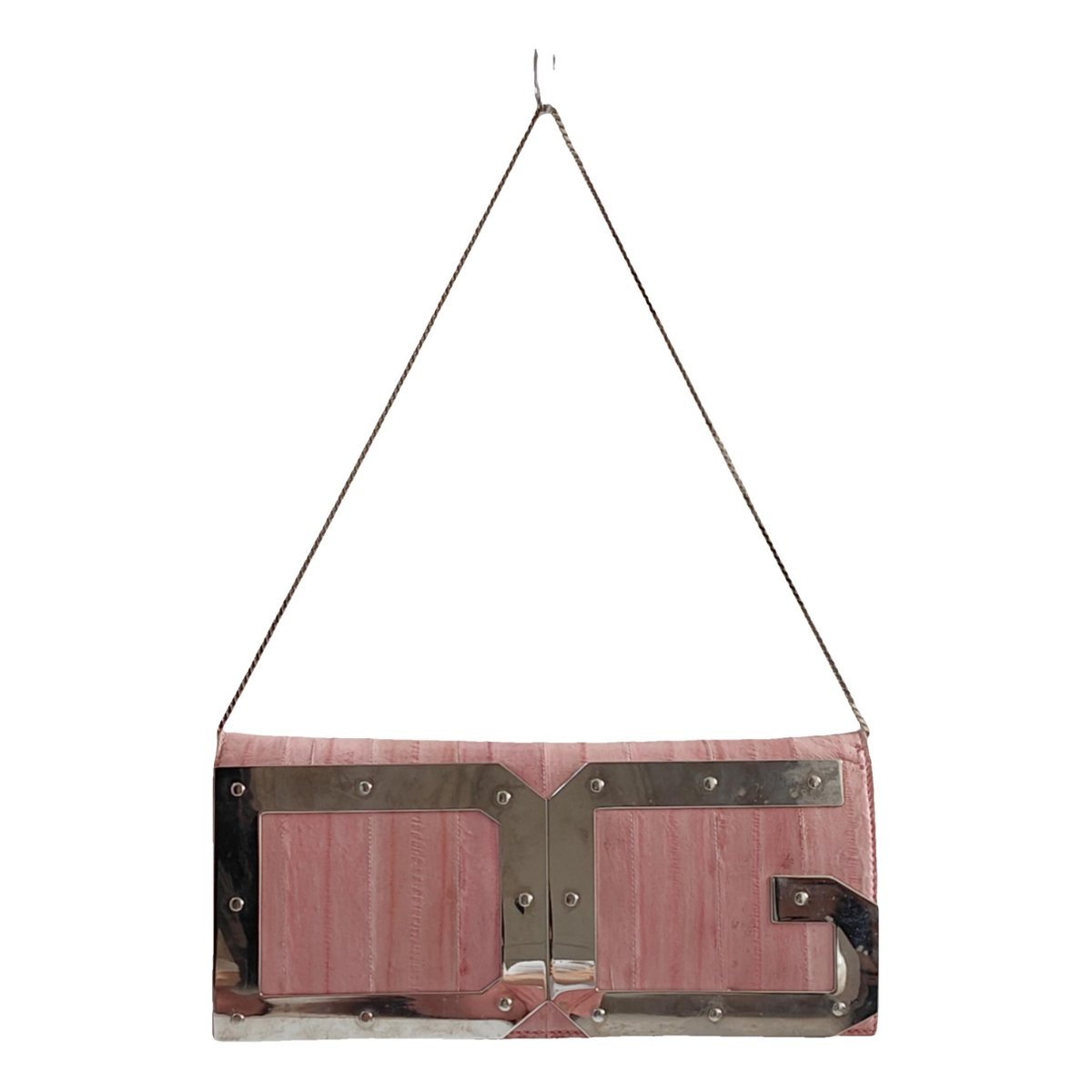 DG Girls leather clutch bag