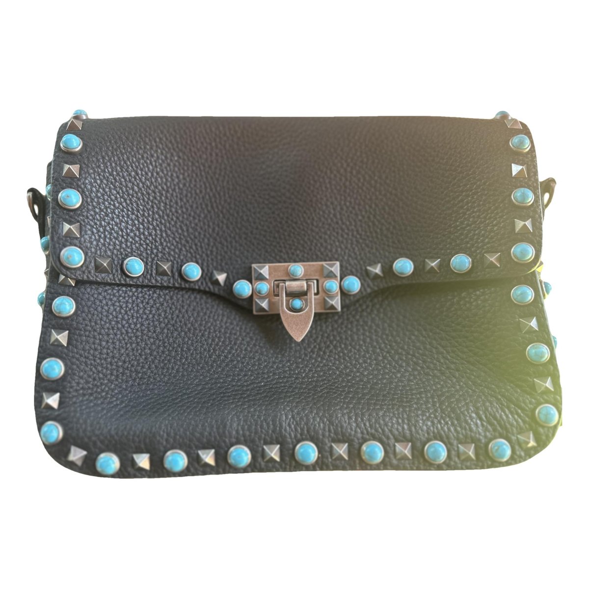 Guitar Rockstud leather handbag