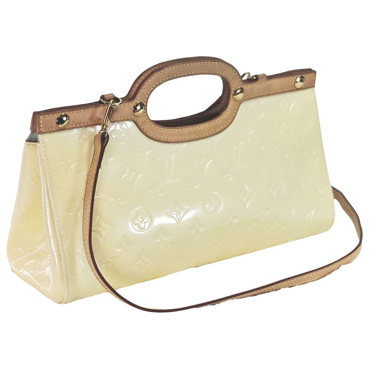 Roxbury patent leather handbag