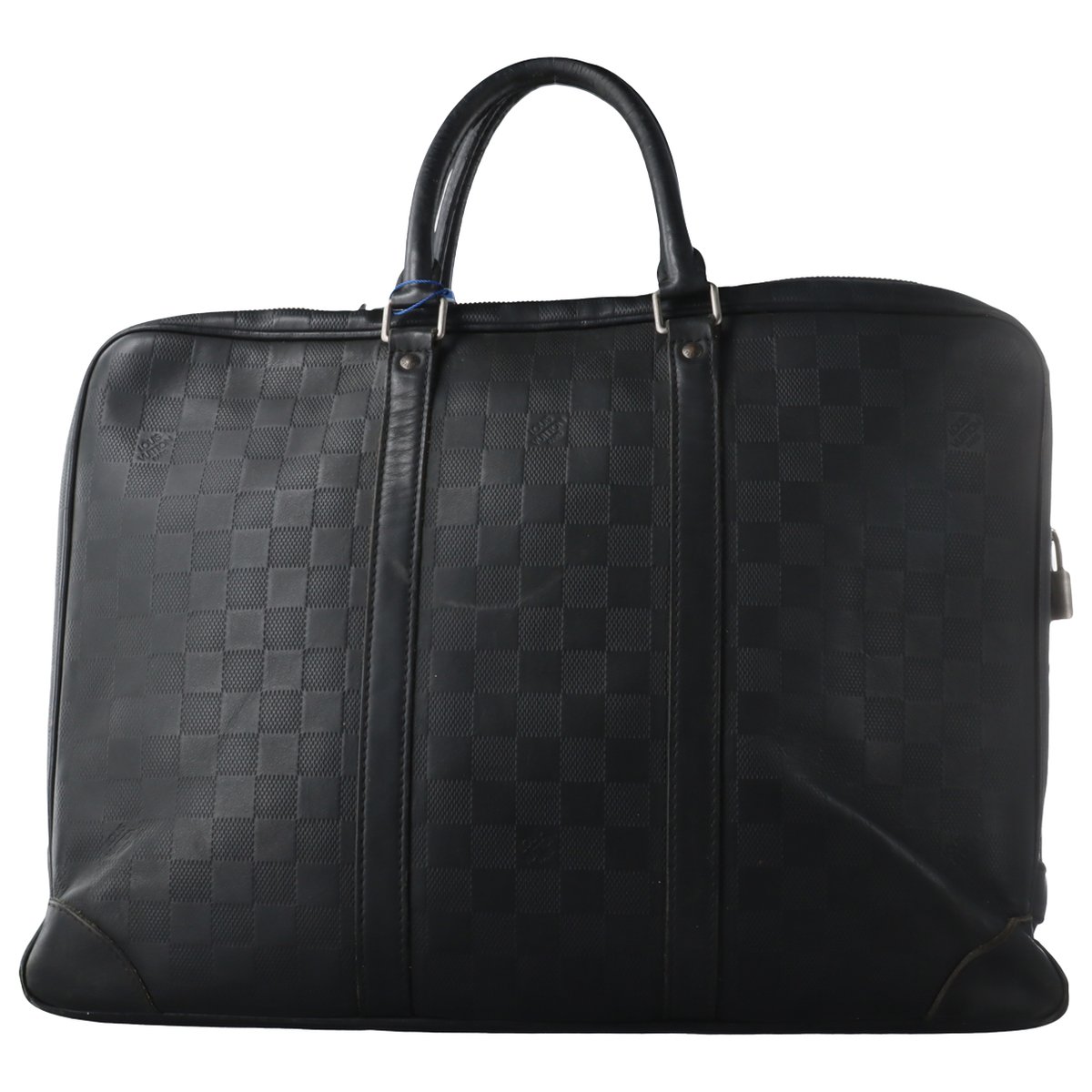 Porte Documents Voyage leather handbag