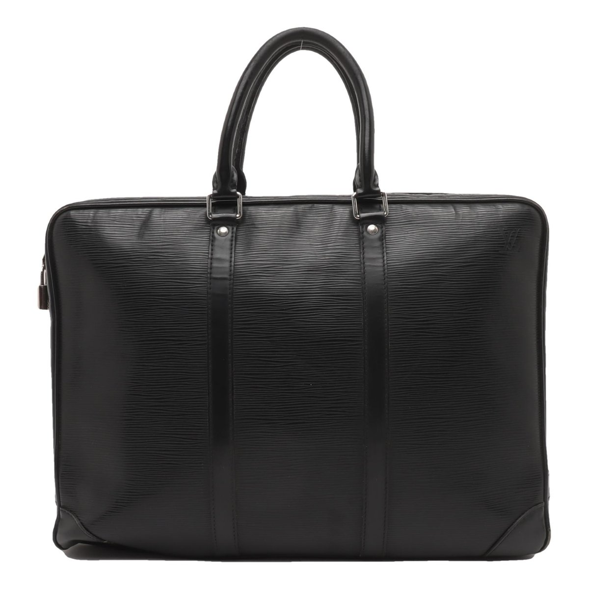 Porte Documents Voyage leather handbag
