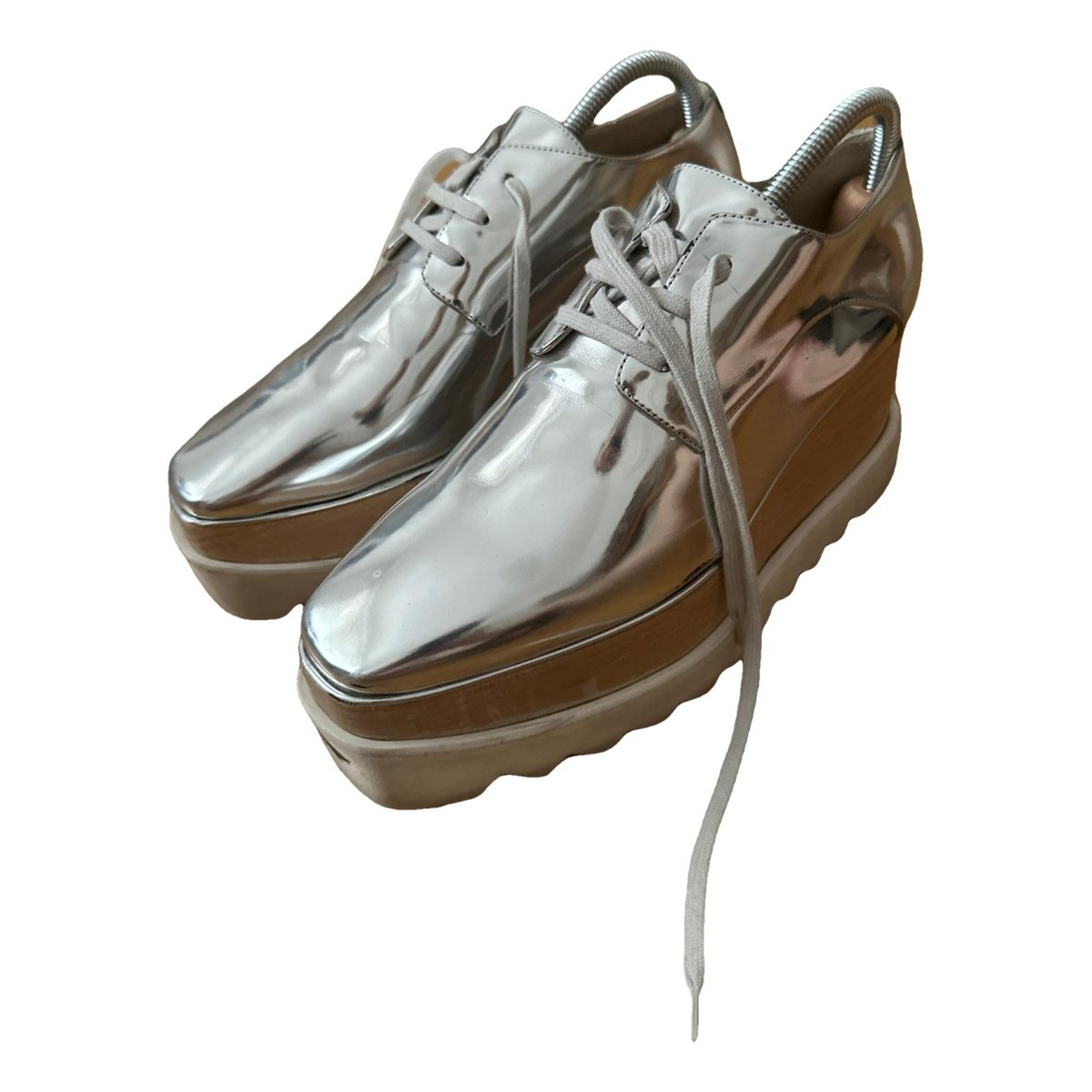 Elyse vegan leather lace ups