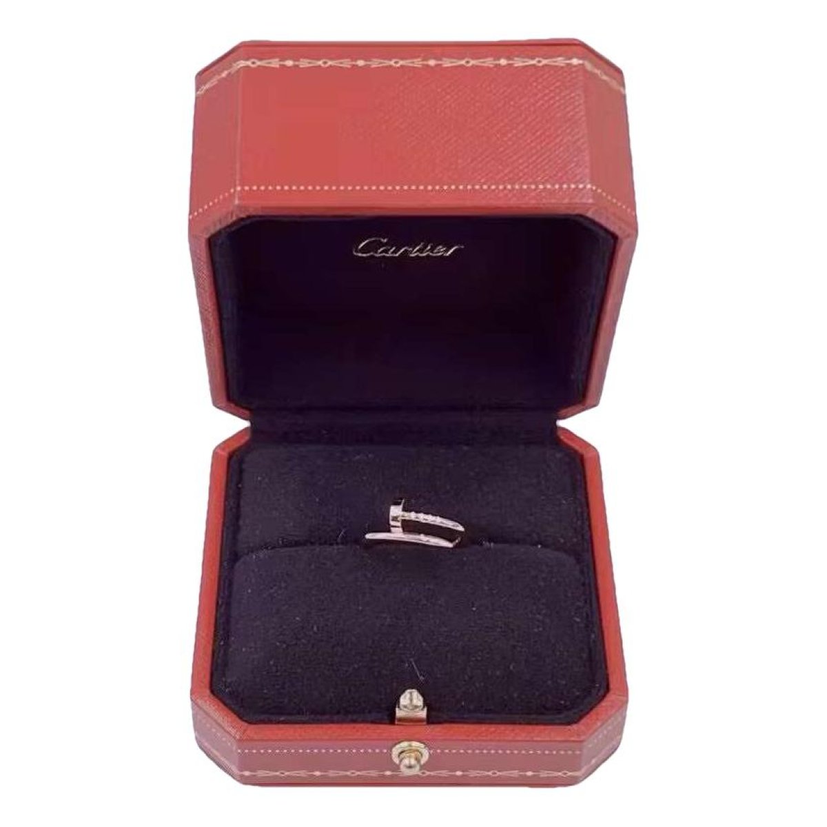 Juste un Clou pink gold ring