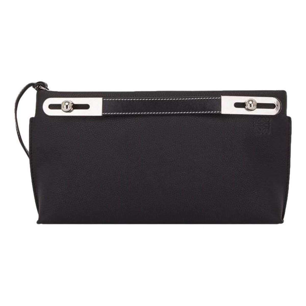 Missy leather clutch bag
