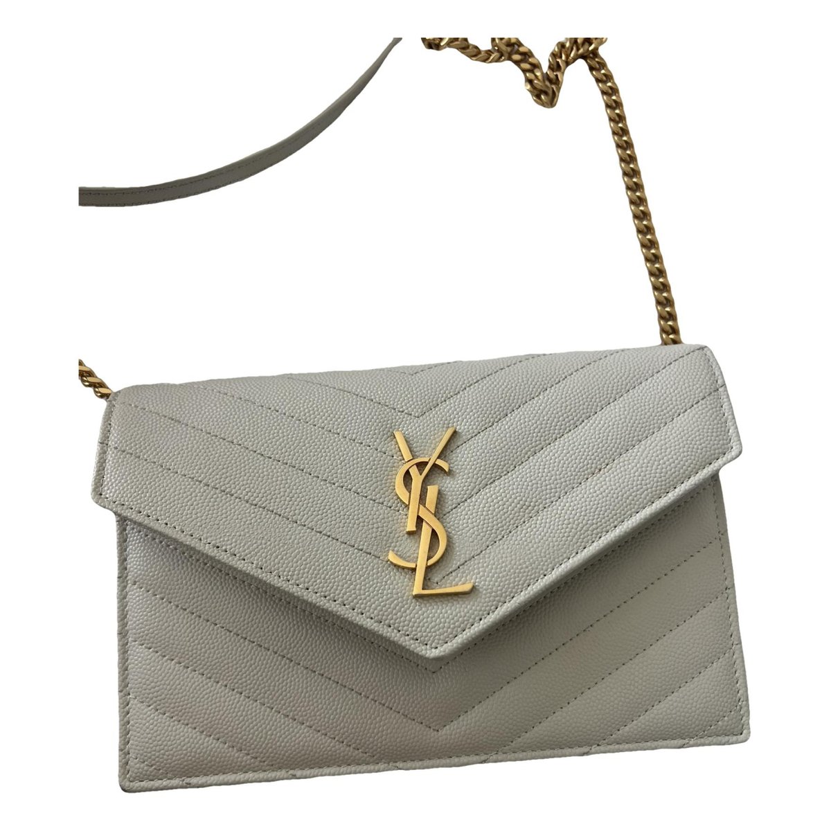 Portefeuille enveloppe leather clutch bag