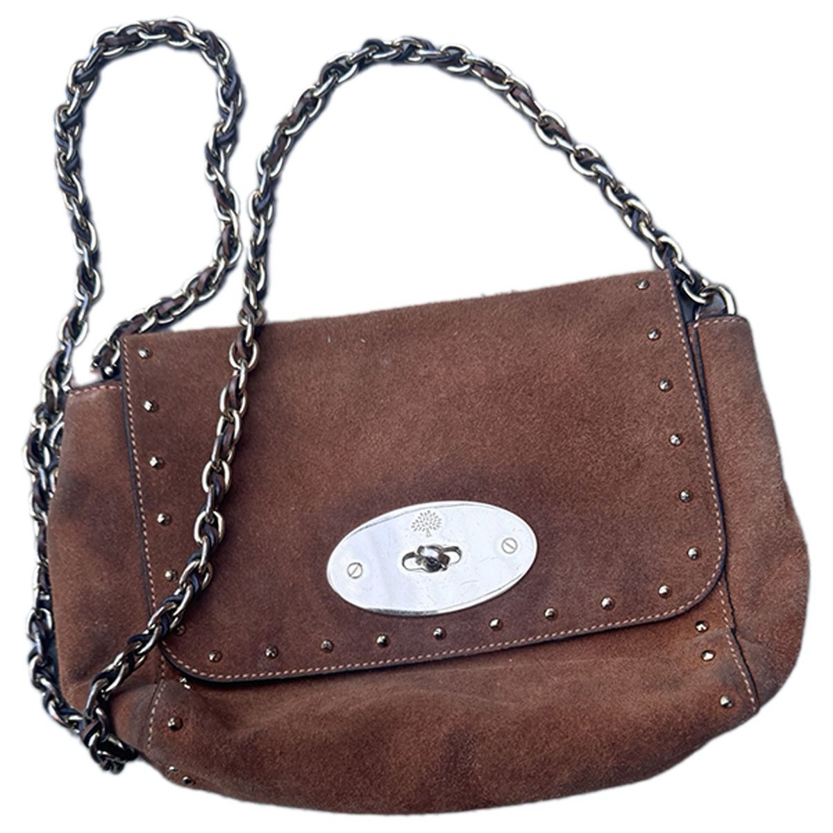 Lily leather handbag