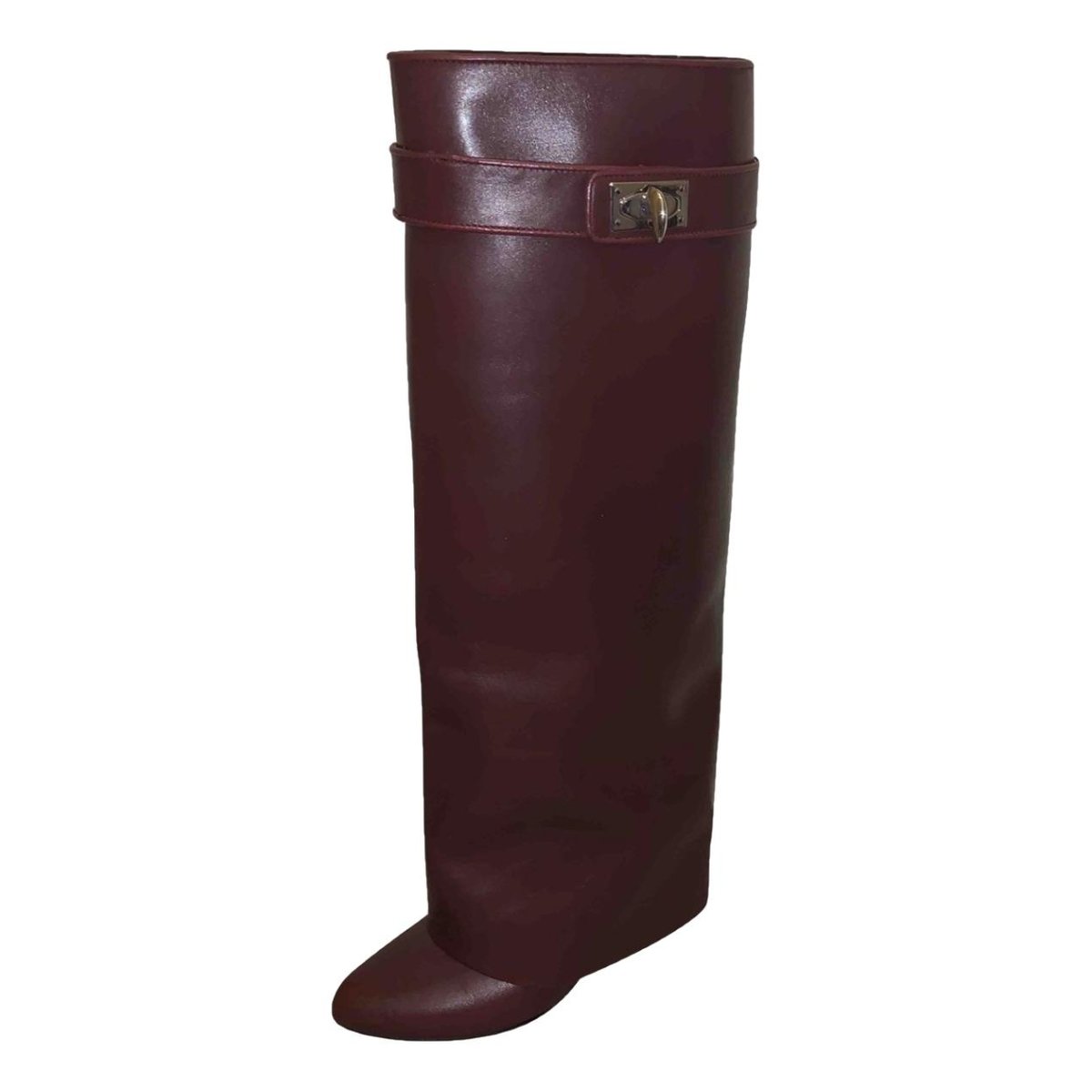 Shark leather boots