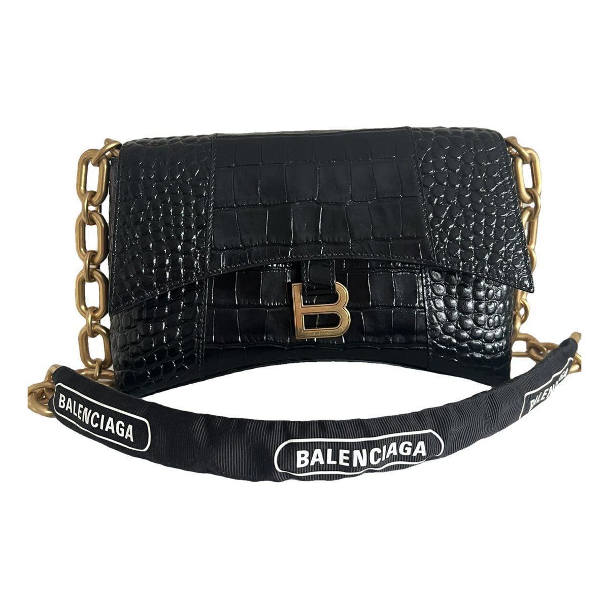 Downtown Chain leather handbag