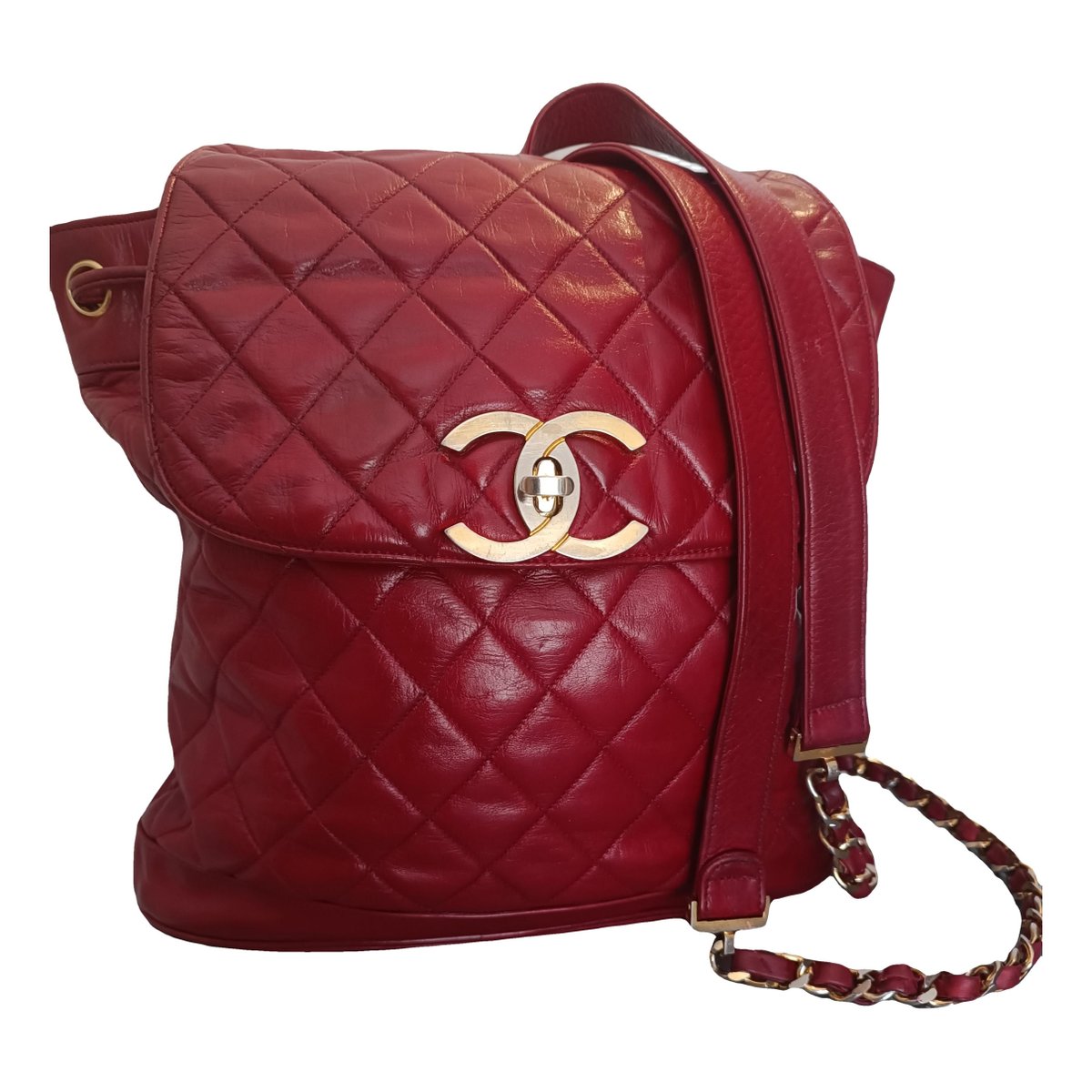 Duma leather backpack