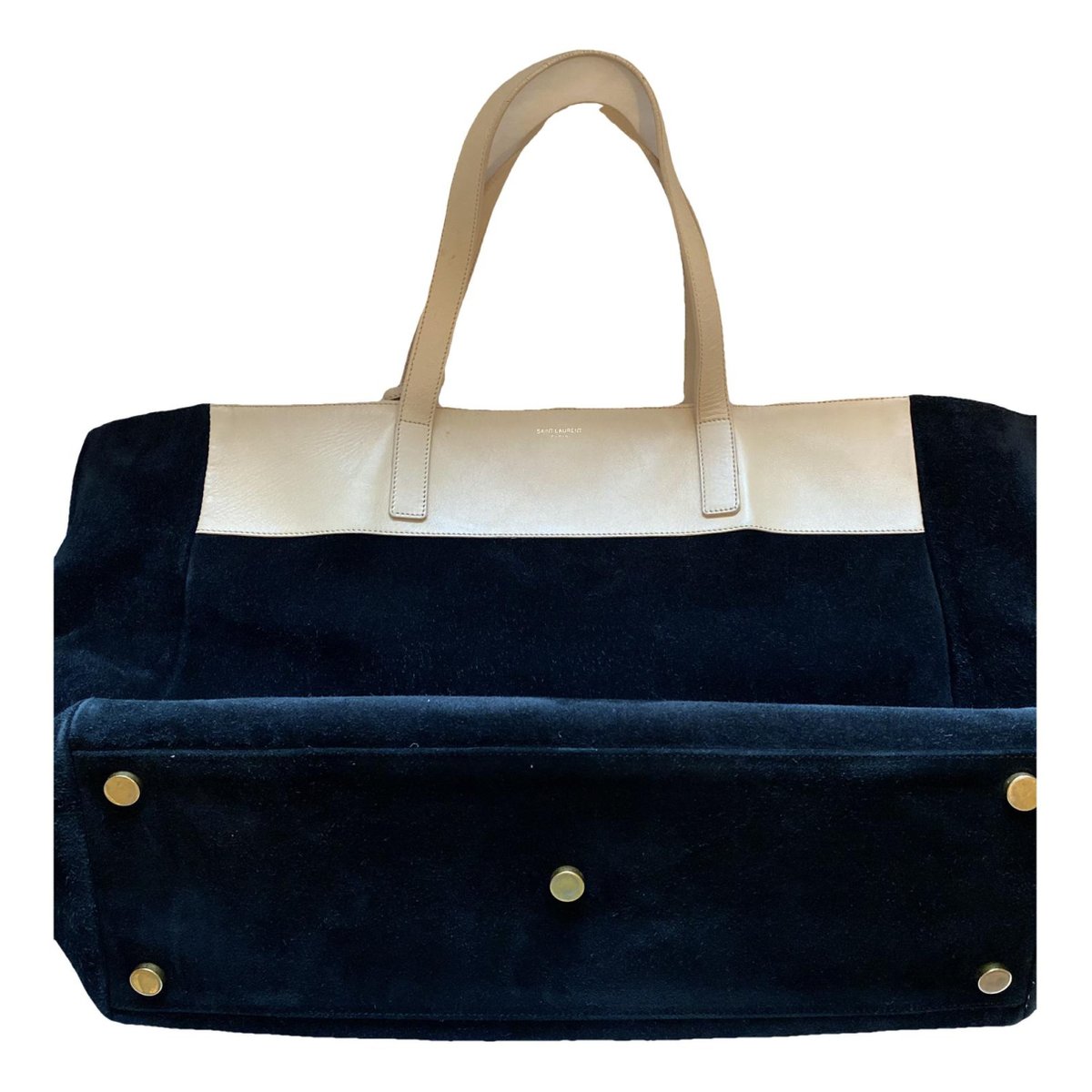 Shopping leather tote