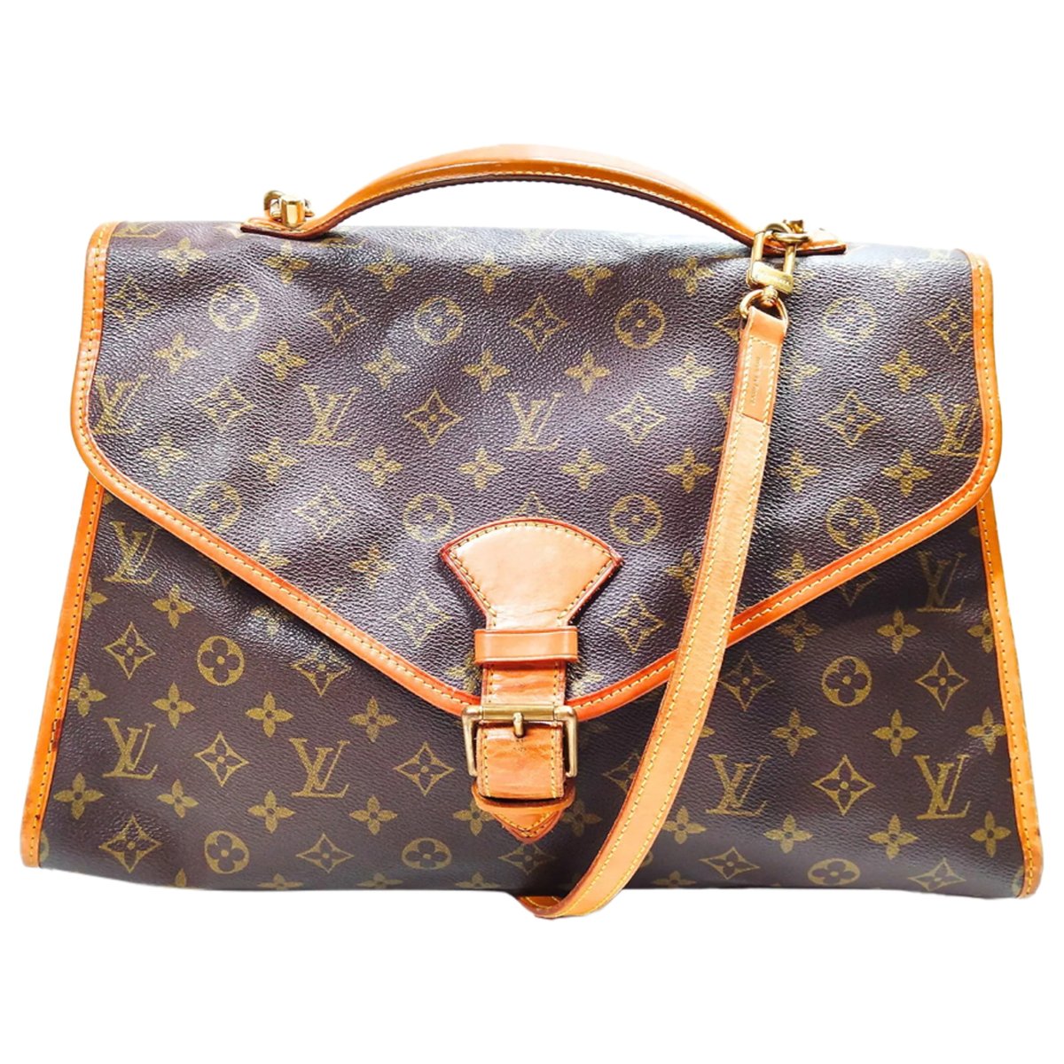 Bel Air patent leather handbag