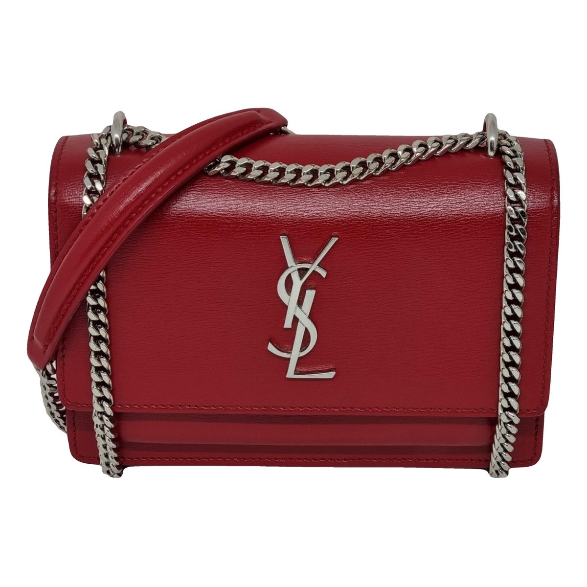 Sunset leather crossbody bag