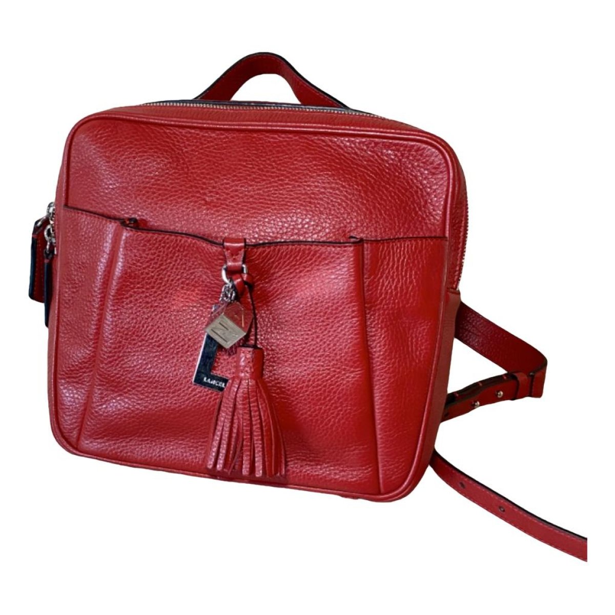 Nine leather backpack