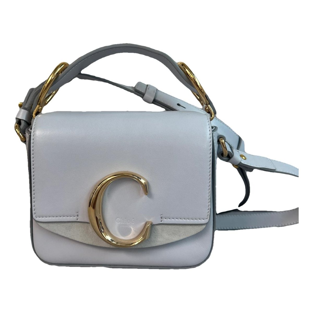 C leather mini bag