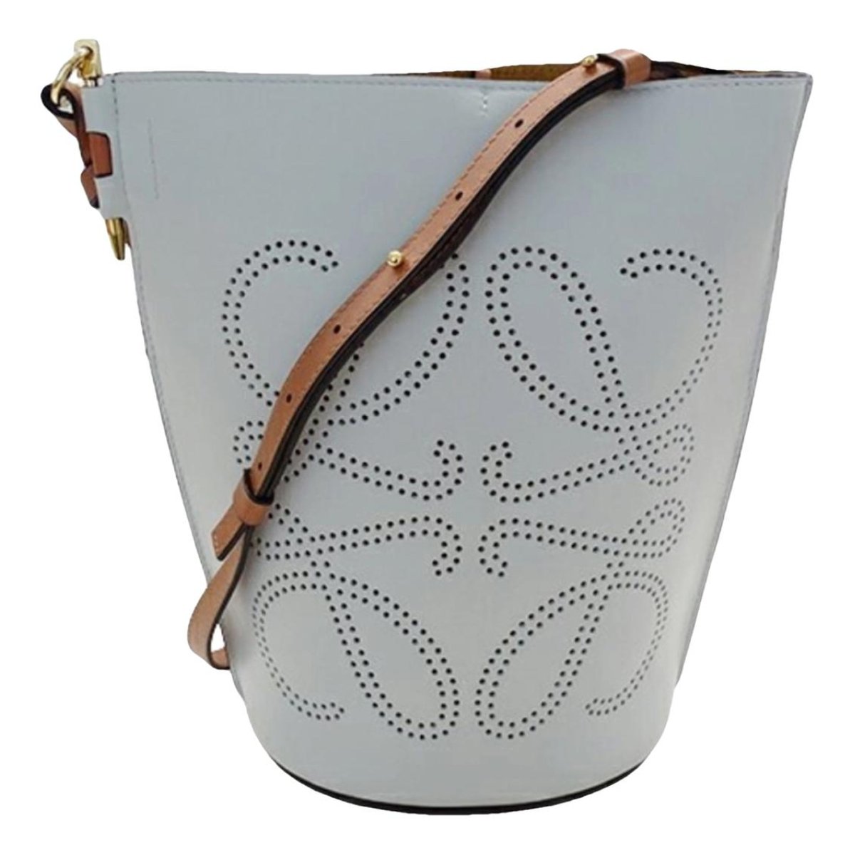 Gate Bucket leather crossbody bag