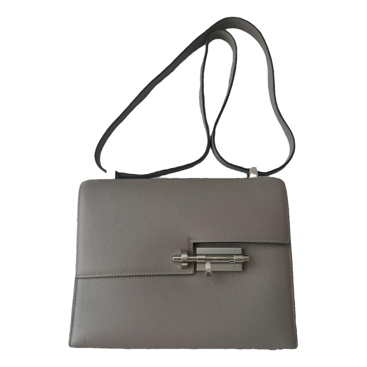 Verrou leather handbag