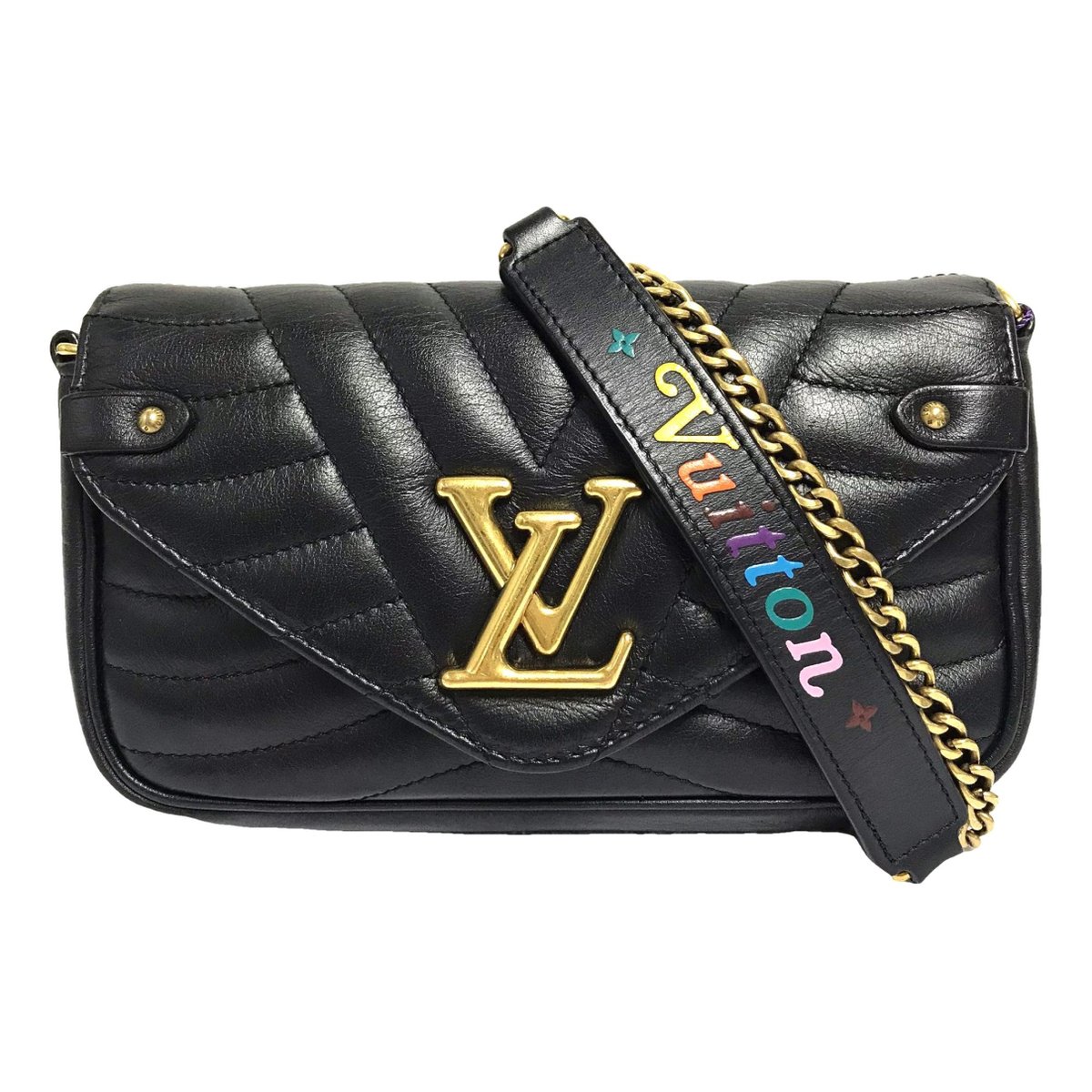 New Wave leather crossbody bag