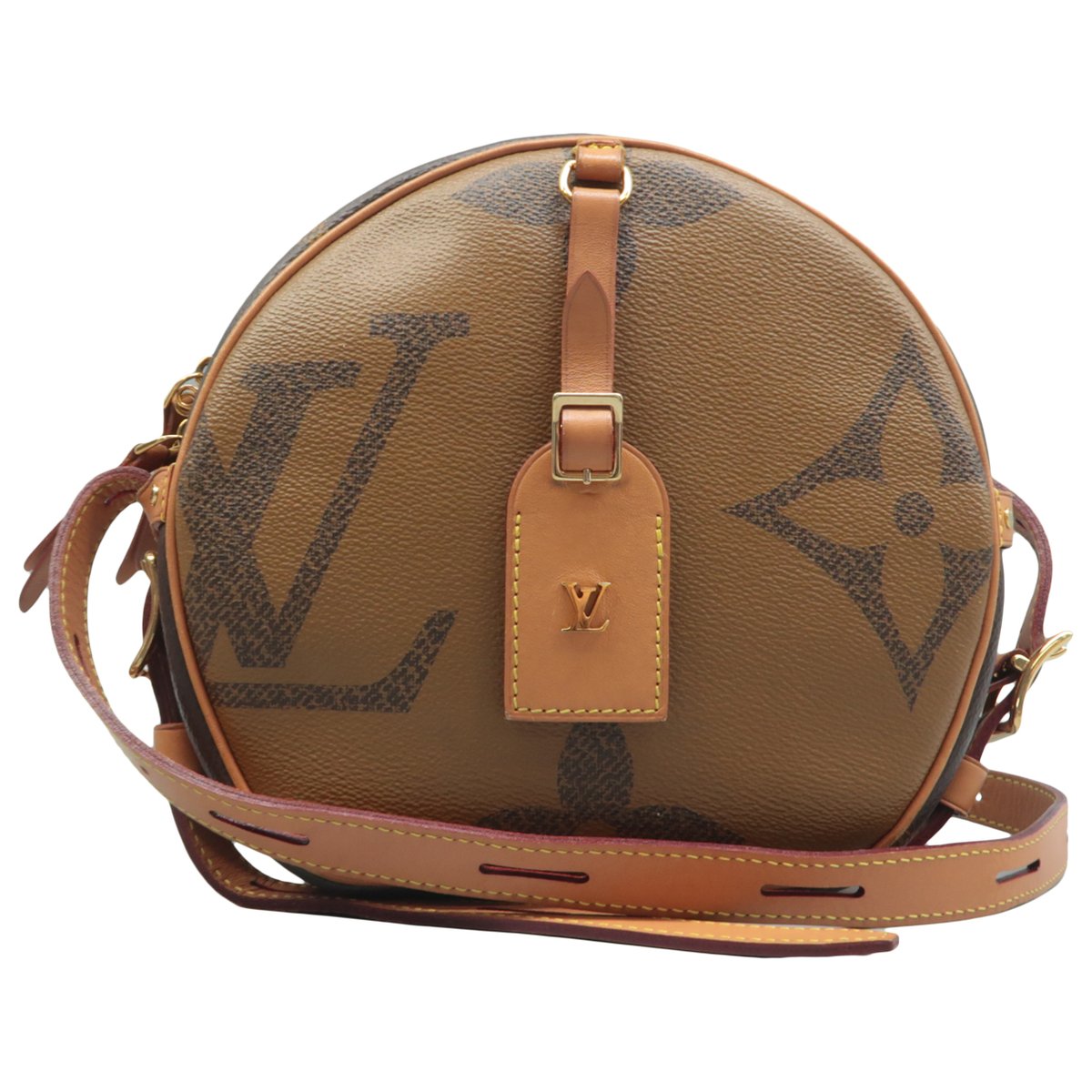Boîte chapeau souple leather handbag