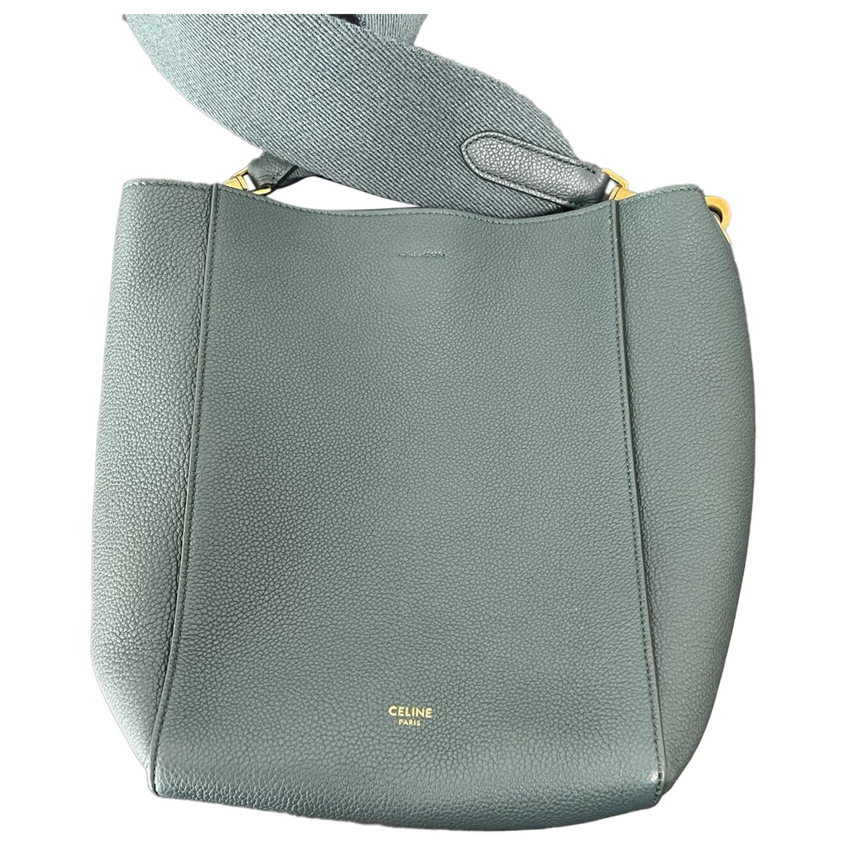 Seau Sangle leather tote