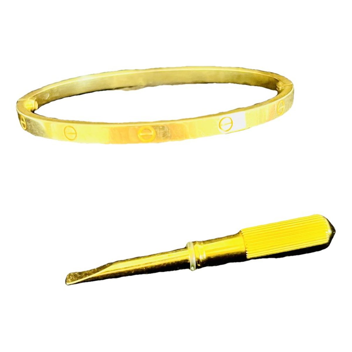 Love PM pink gold bracelet