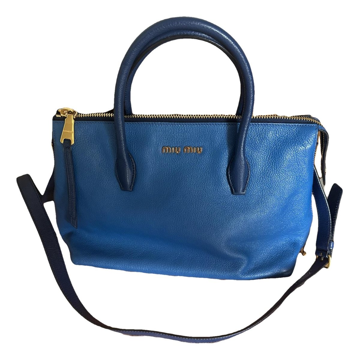 Miu Wander leather handbag