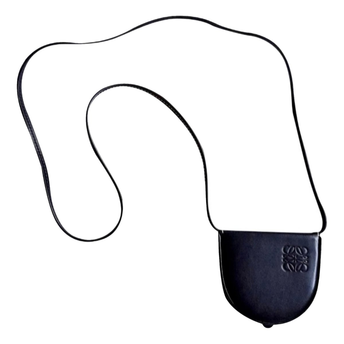Heel leather crossbody bag