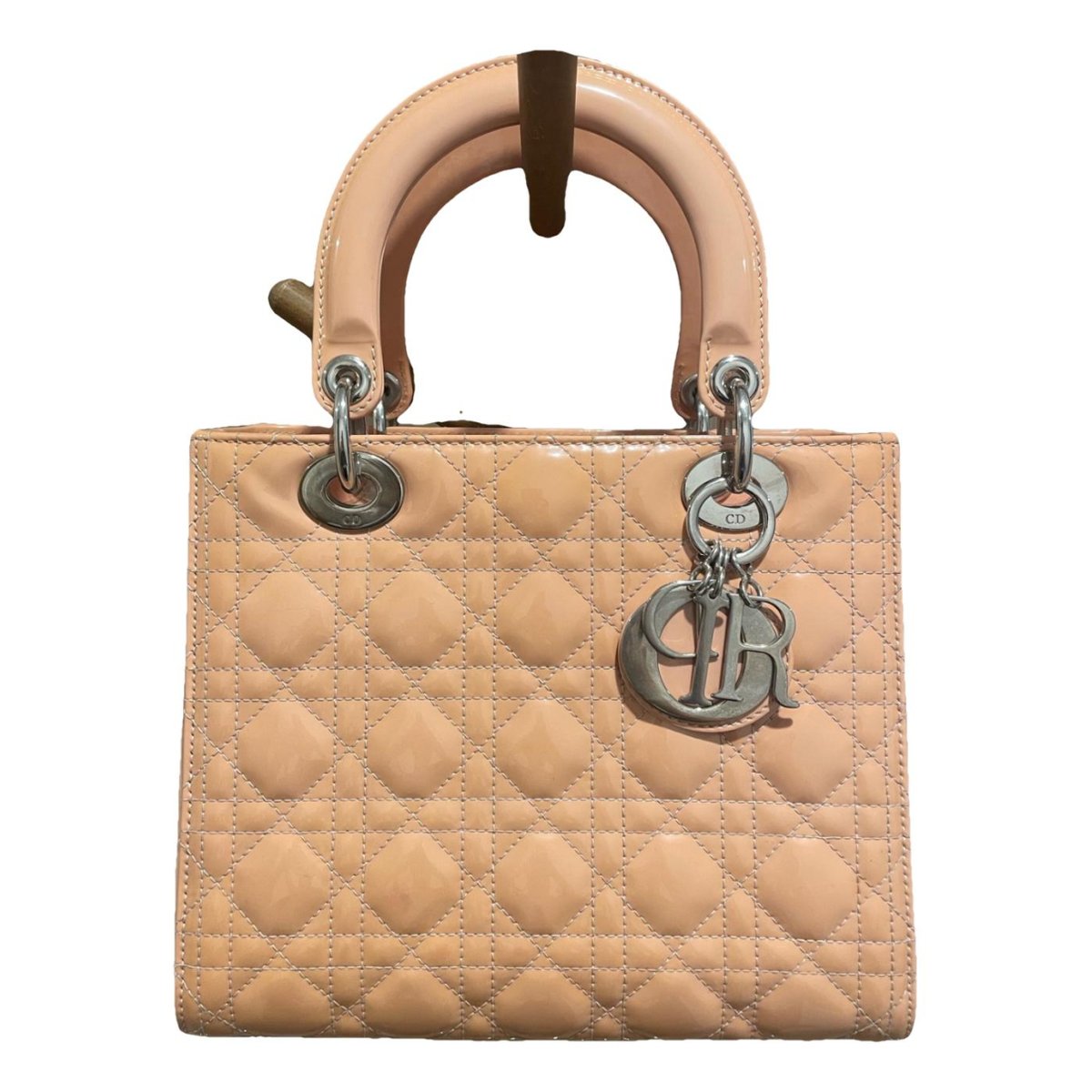 Lady Dior leather handbag