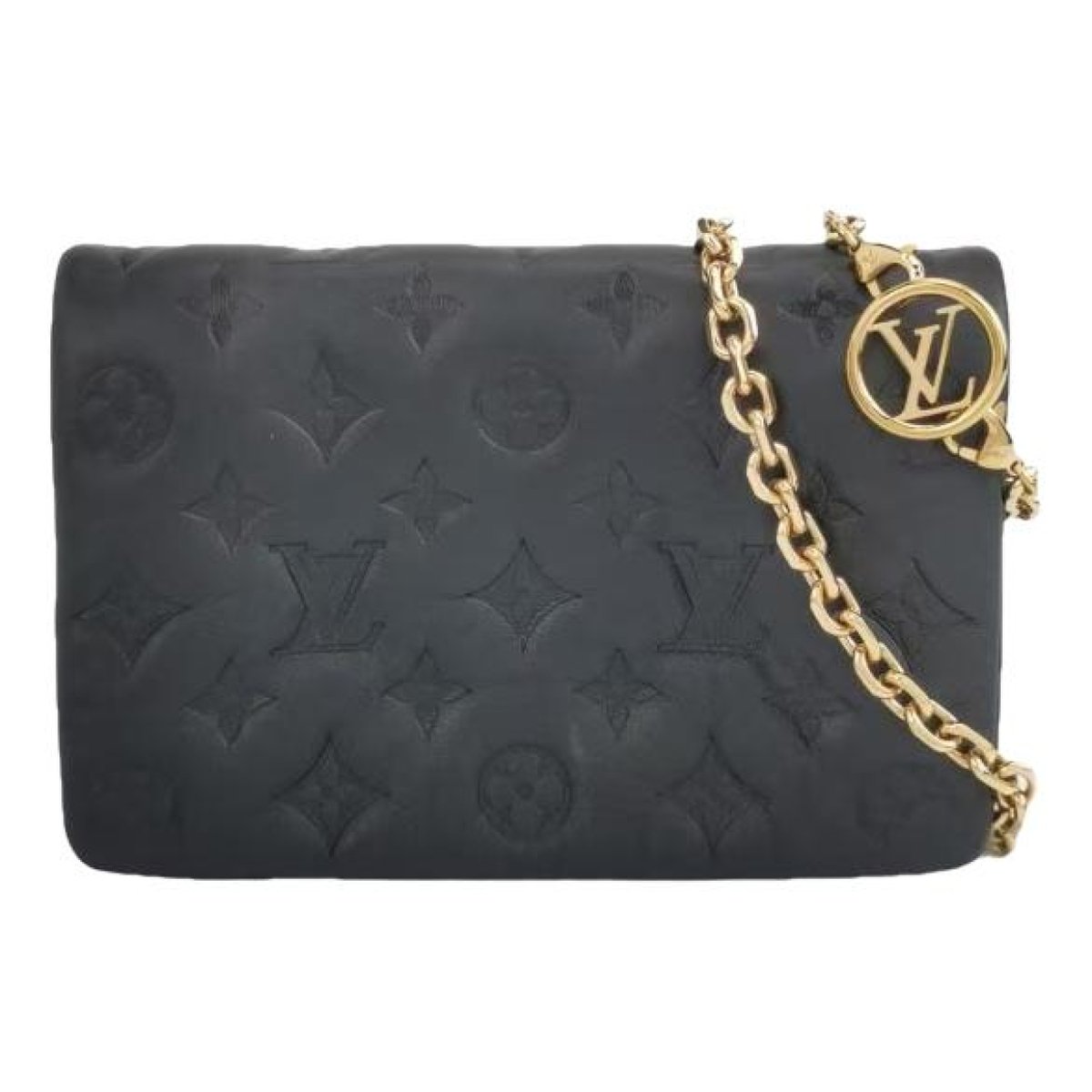 Coussin leather handbag