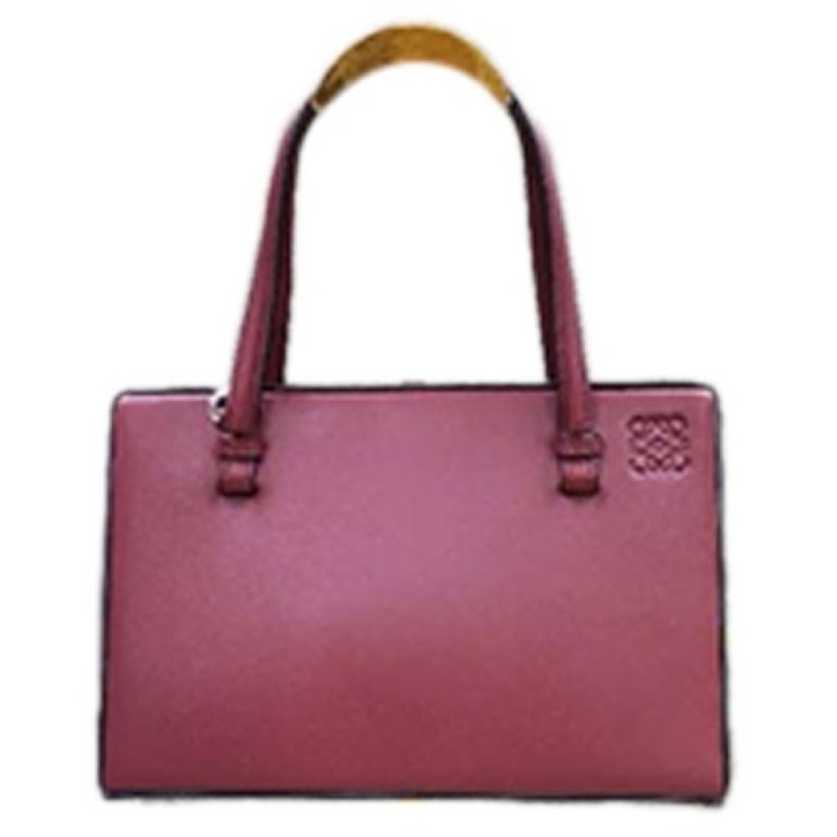 Postal leather handbag