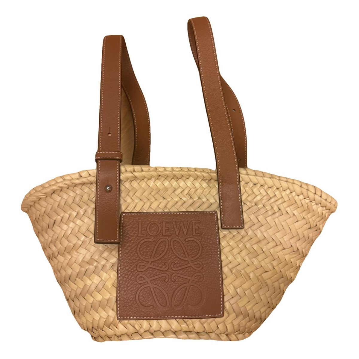Basket Bag leather tote
