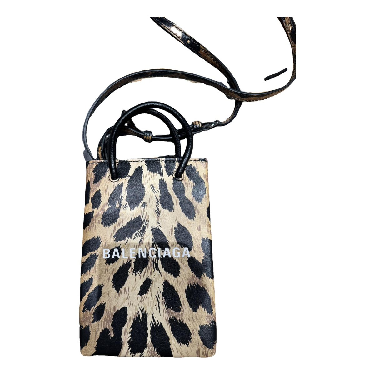 Shopping Phone Holder leather mini bag