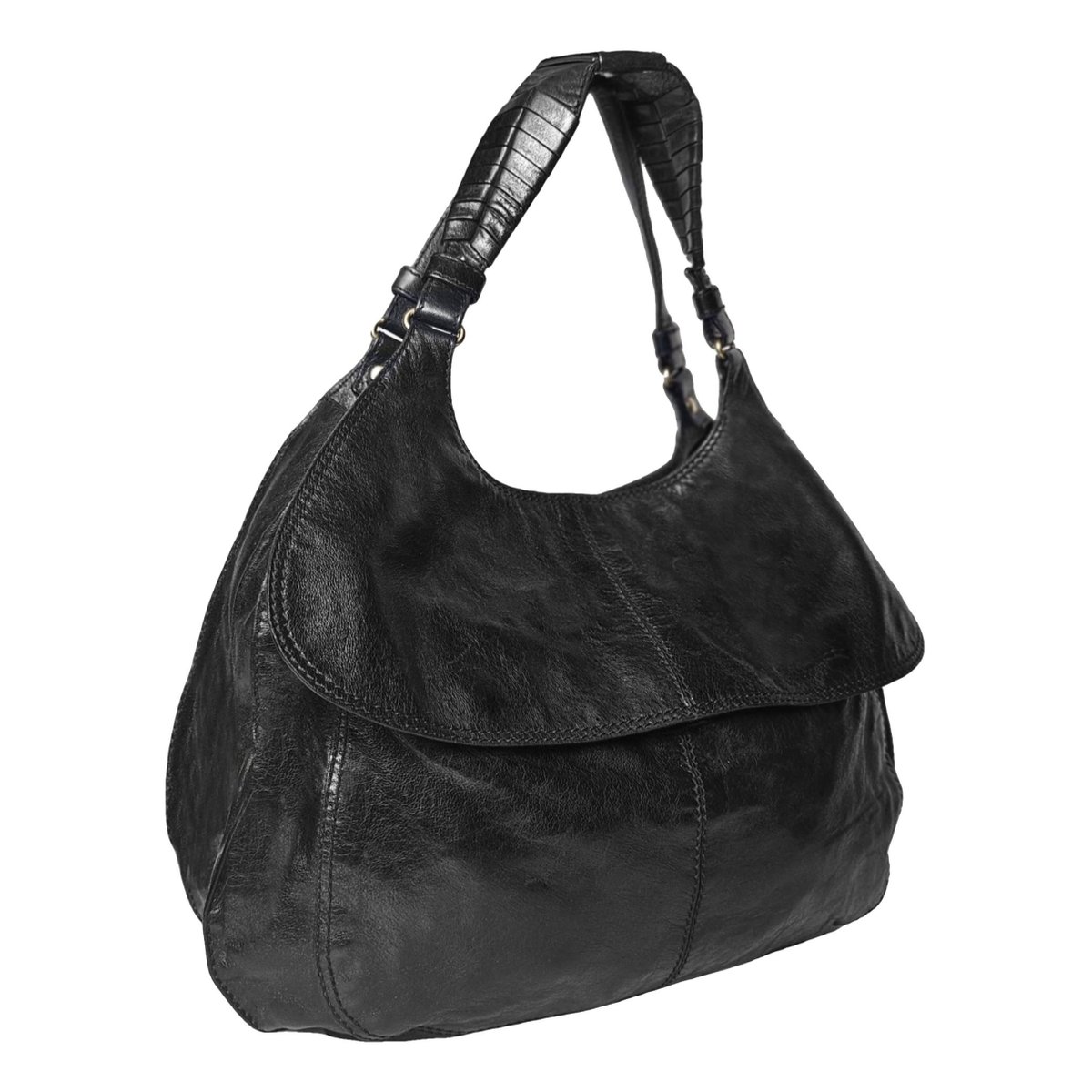 Georges V leather handbag