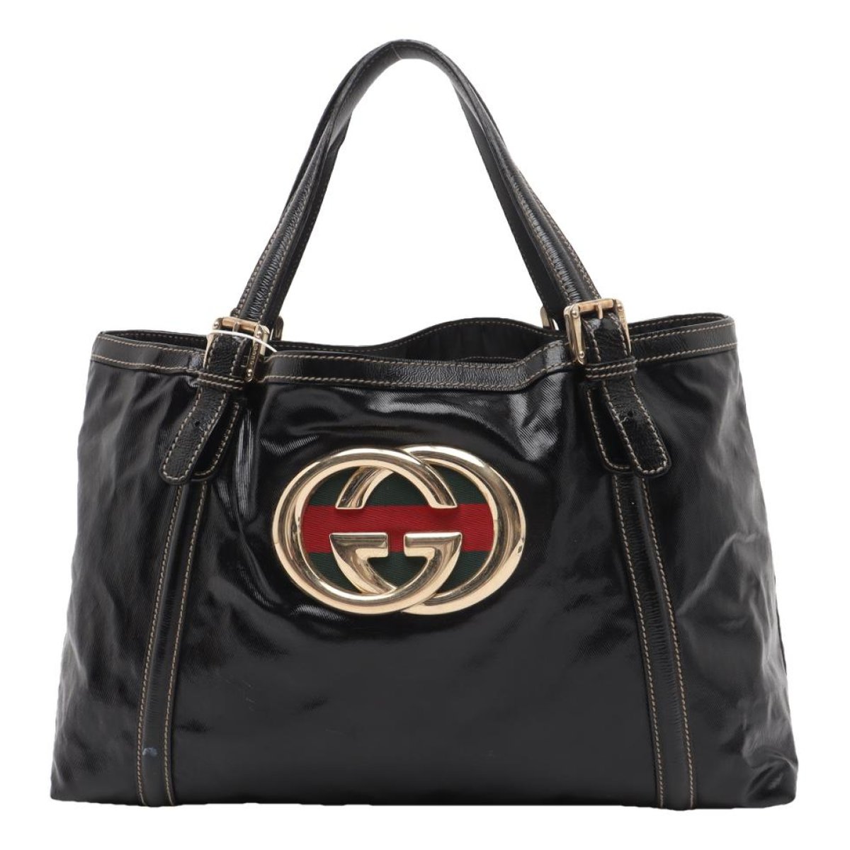 Britt leather handbag