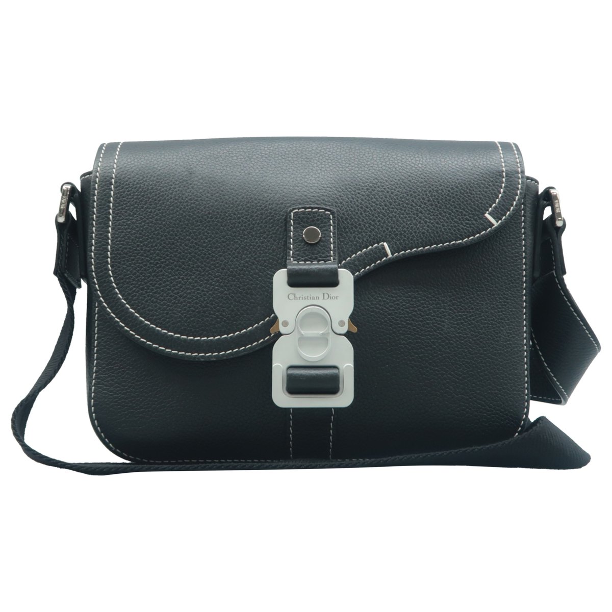 Saddle leather handbag