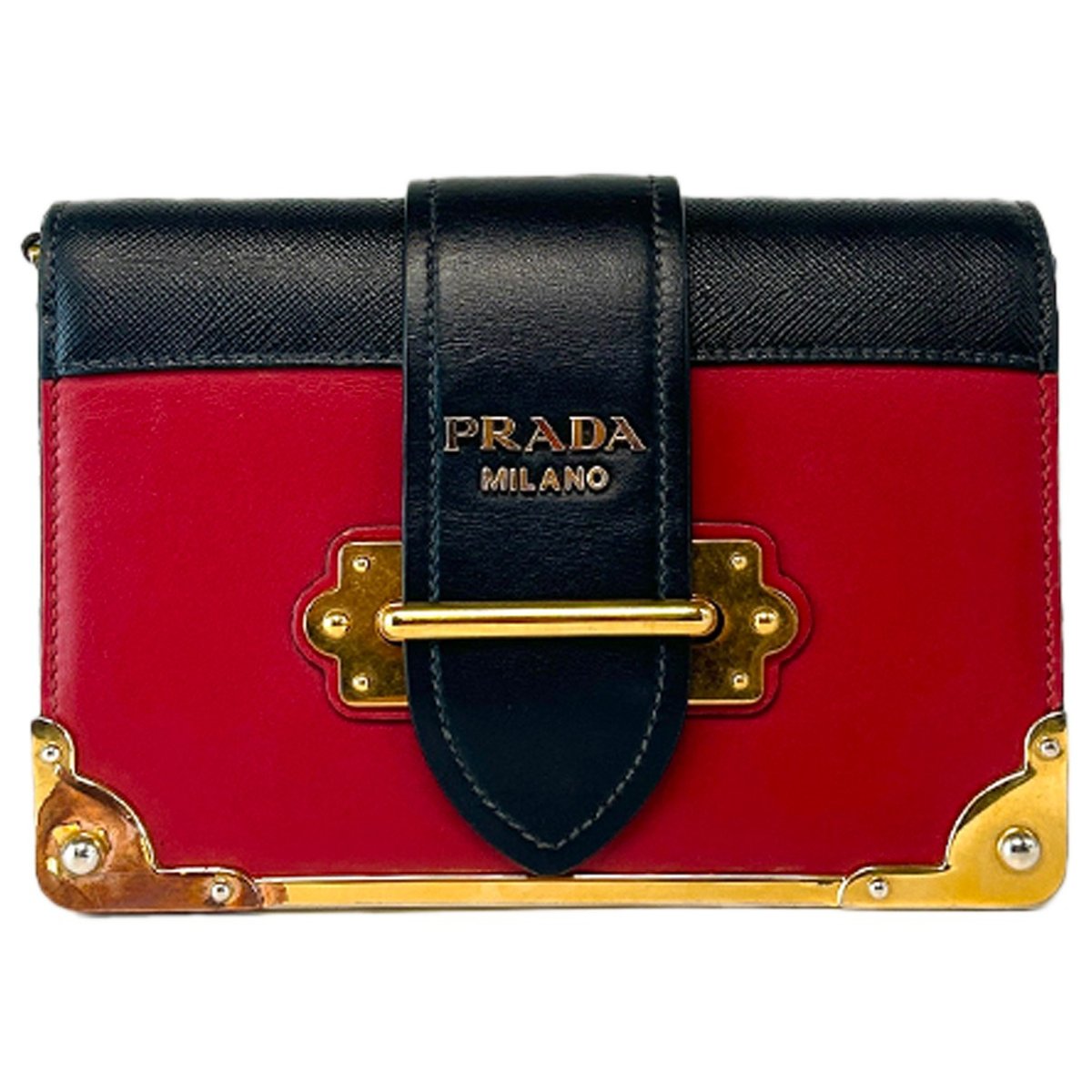 Cahier Chain leather crossbody bag