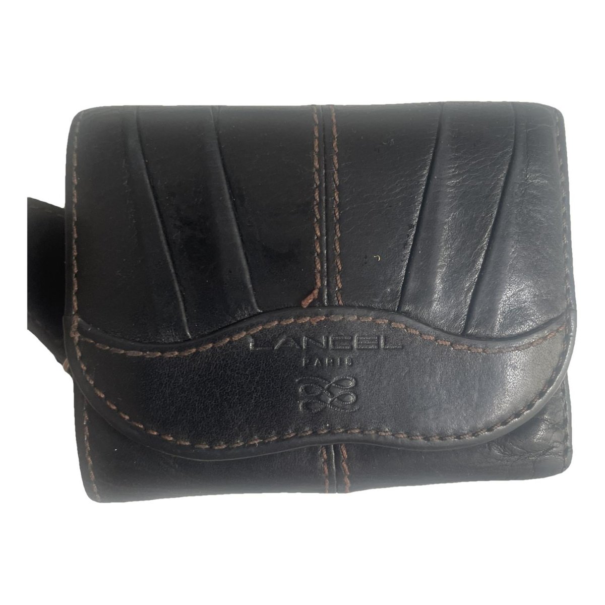 Gousset leather wallet