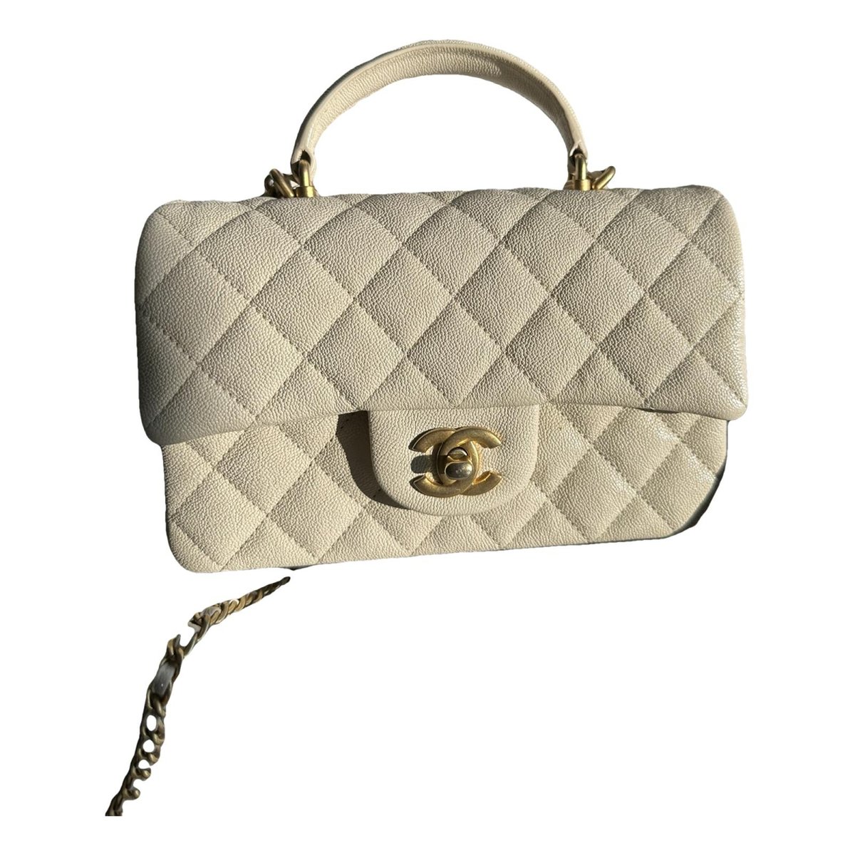 Timeless Classique Top Handle leather handbag