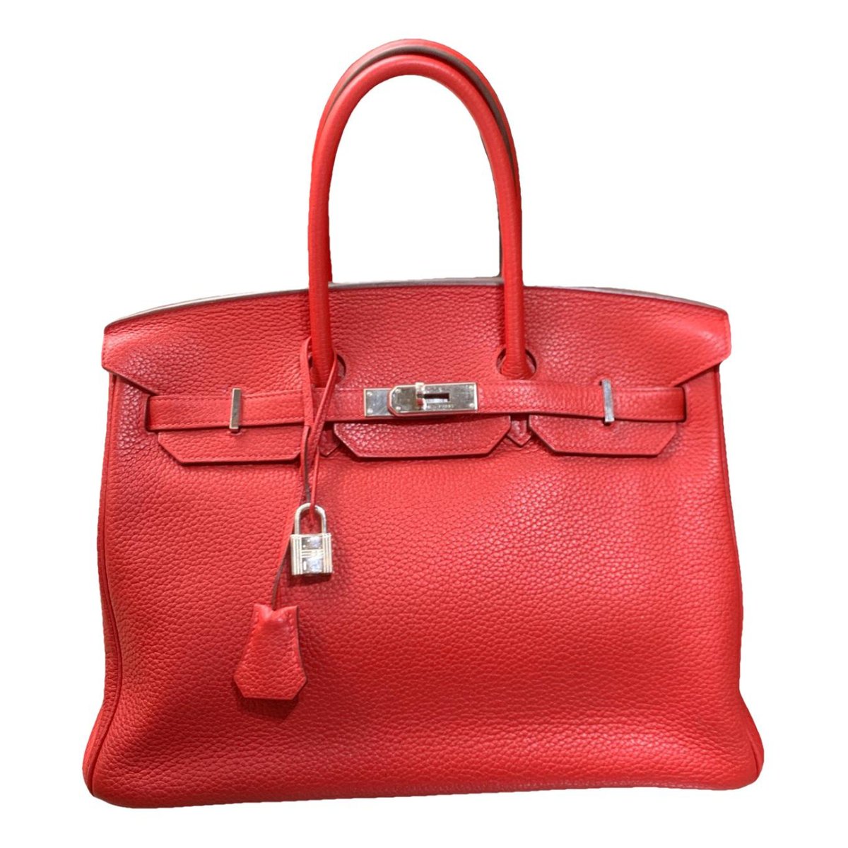 Birkin 35 leather handbag