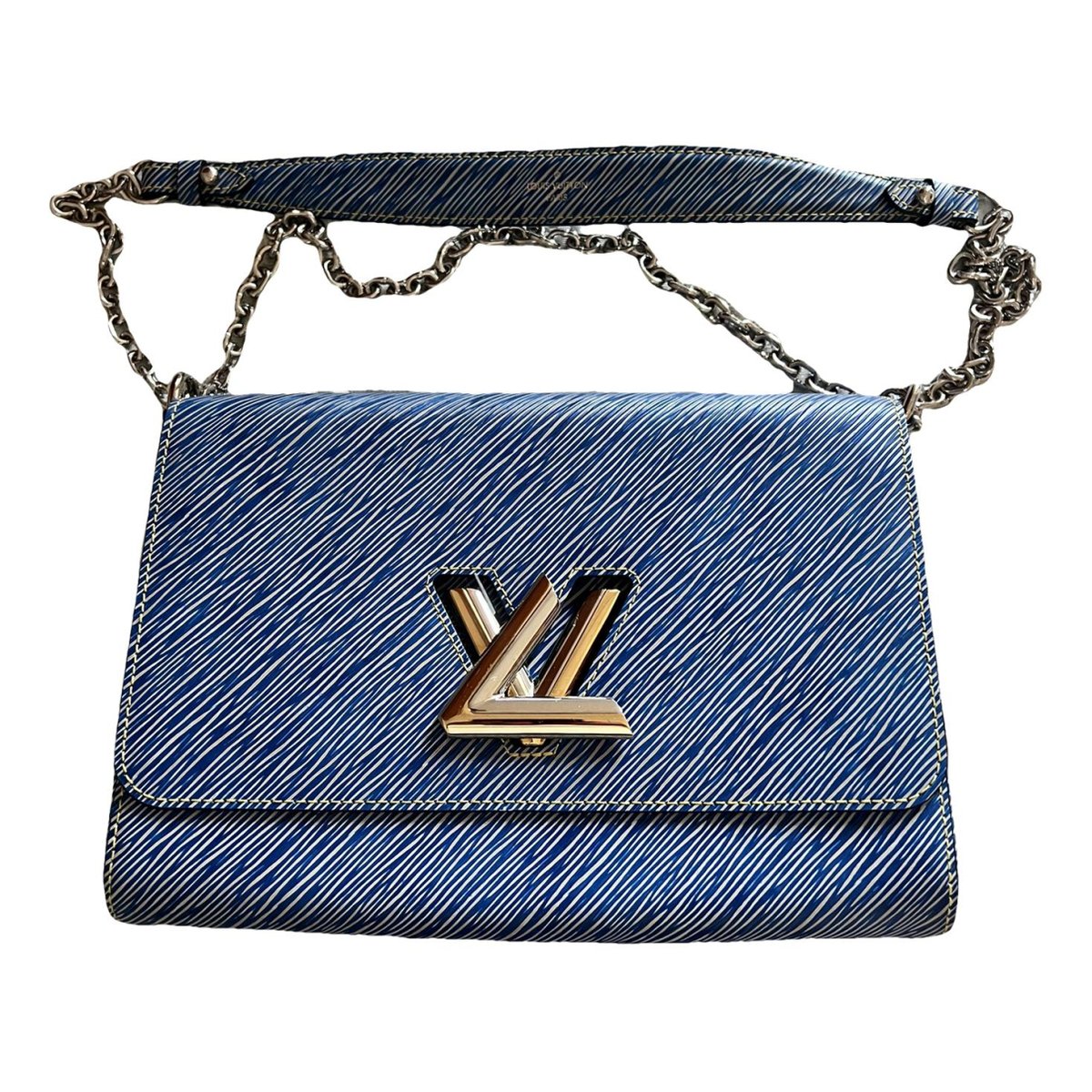 Twist leather crossbody bag