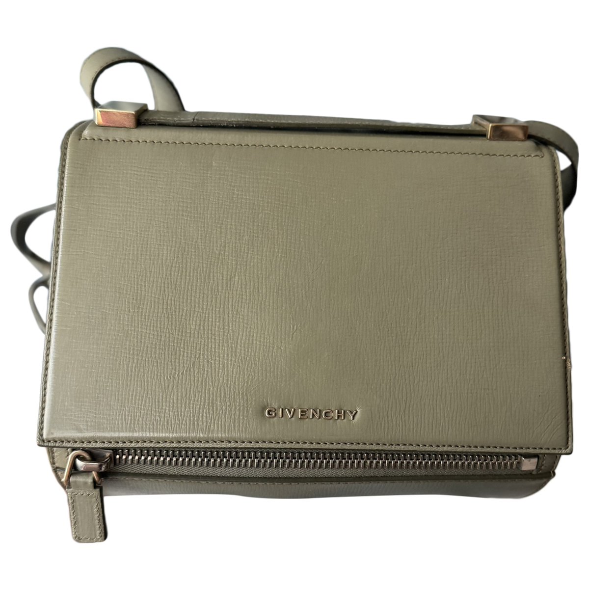 Pandora Box leather crossbody bag