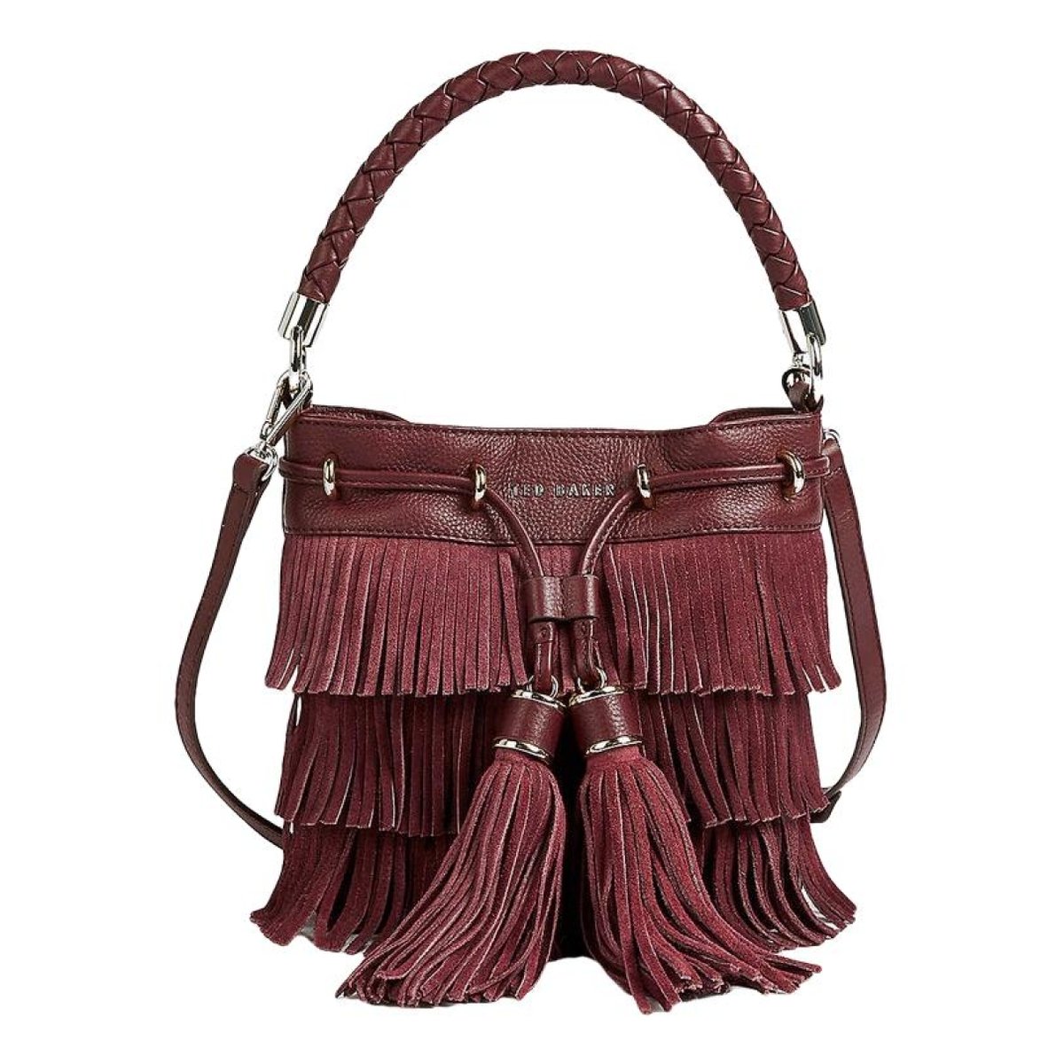 Leather crossbody bag