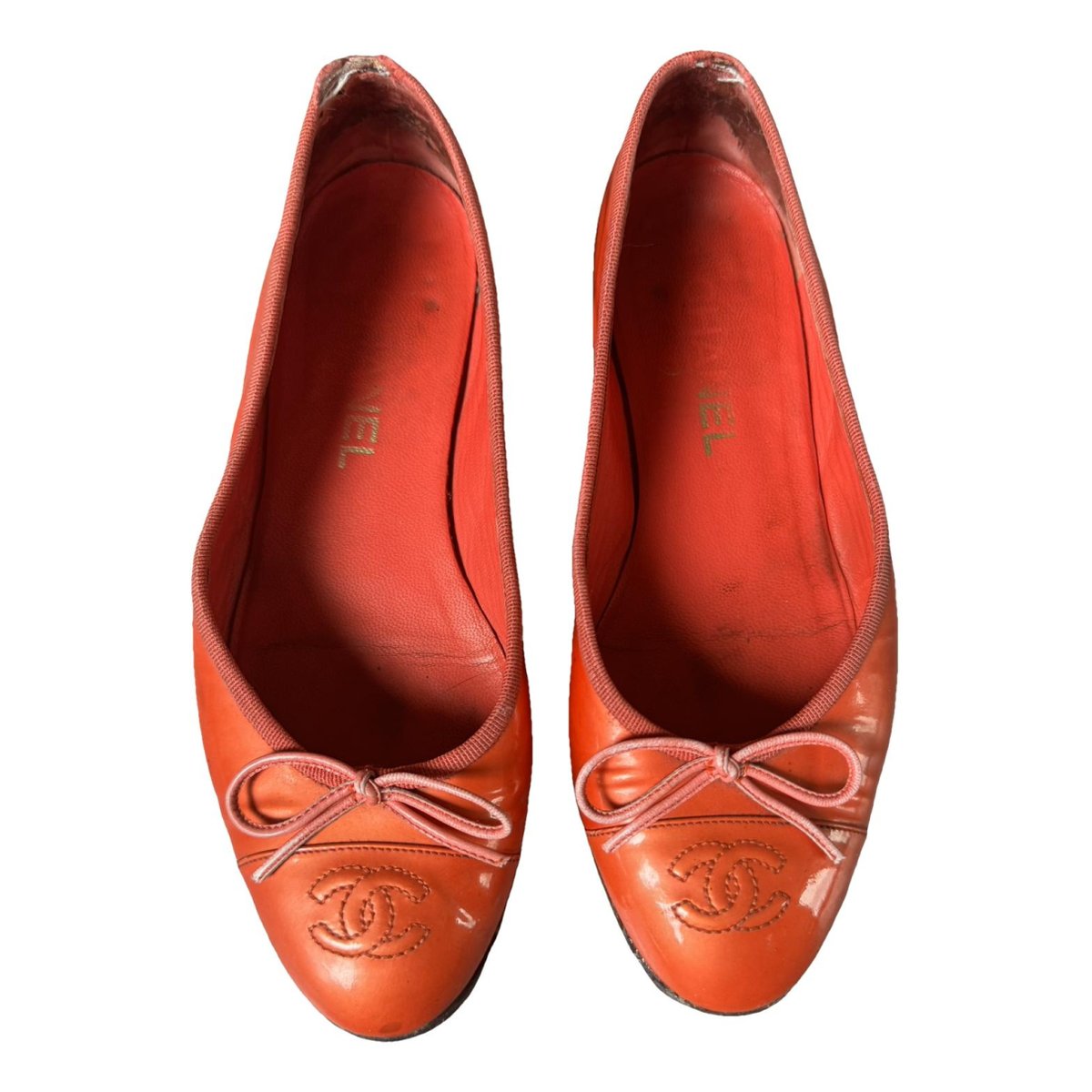 Cambon patent leather ballet flats