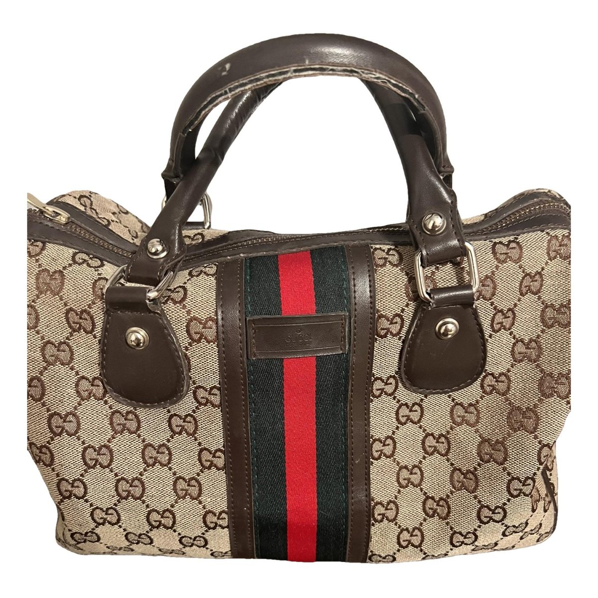 Boston cloth handbag