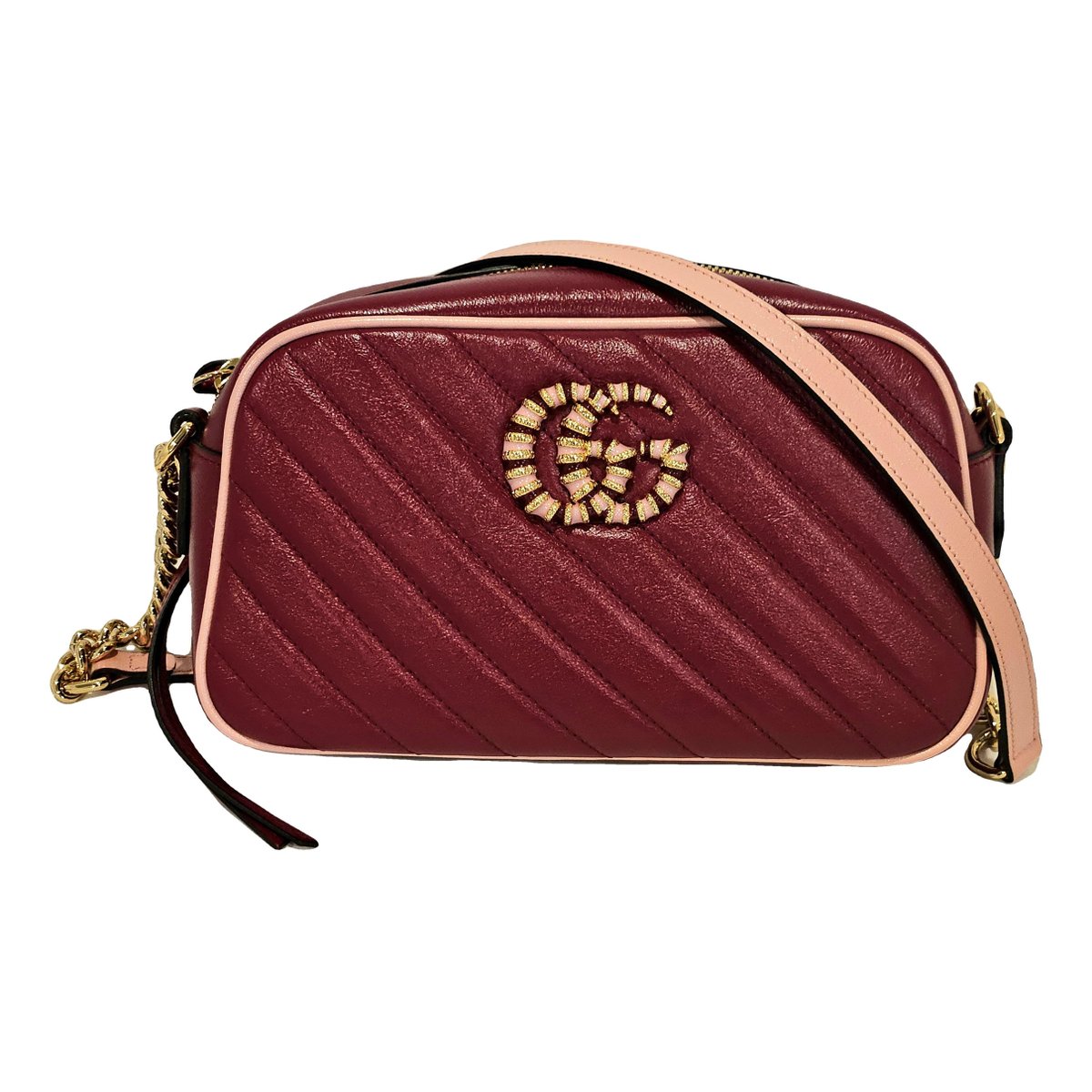 GG Marmont Chain Matelasse leather crossbody bag