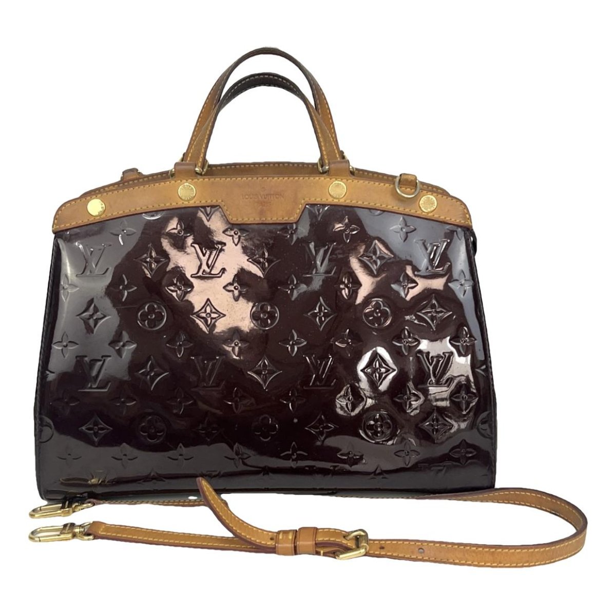 Bréa leather handbag