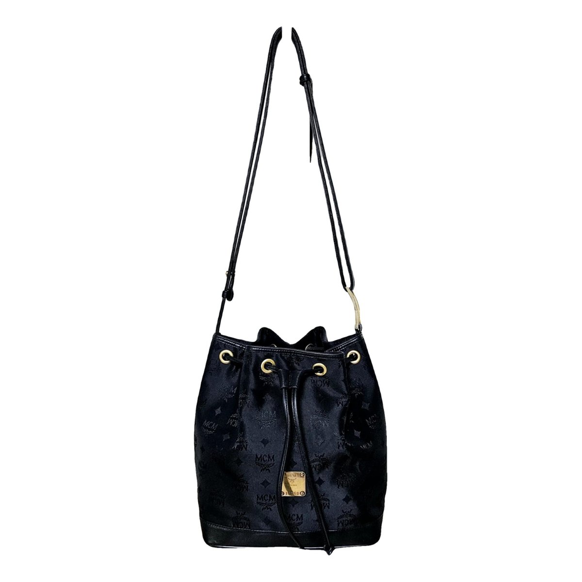 Heritage Drawstring leather crossbody bag